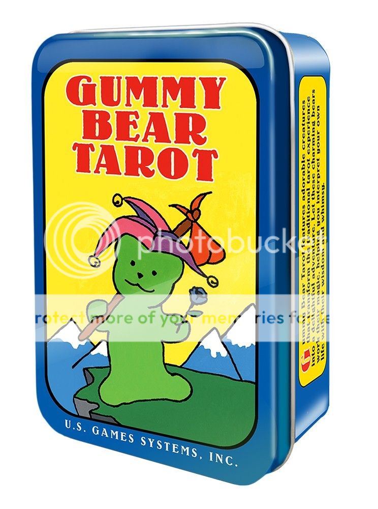 GUMMY BEAR TAROT CARDS DECK TIN BOX DIETMAR BITTRICH US GAMES